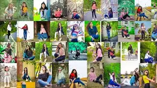 jeans photography pose for girls // photo poses for girls in jeans // danish editz