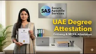 Indian Degree Certificate Attestation for UAE Explained | Embassy & MOFA Process Step-by-Step