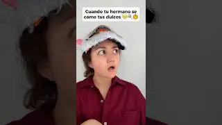 Cuando tu hermano se come tus dulces 😤🍭🎃 #humor #comedia #hermanos