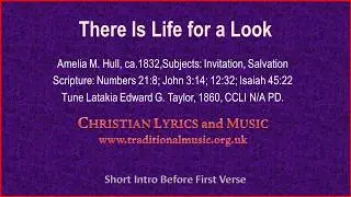There Is Life For A Look - Hymn Lyrics & Orchestral Music