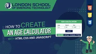 How to Create an Age Calculator with HTML, CSS, and JavaScript | #agecalculation #basicproject