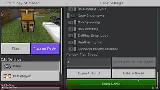 Minecraft Bedrock PE: How to Save and BACK UP your World