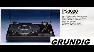 GRUNDIG PS 1020.Виниловый проигрыватель.