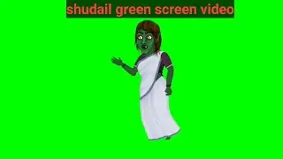 chudail green screen video