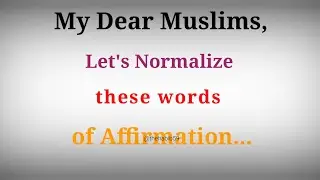 🗣️Let's normalize speaking words that pull us closer to Allah