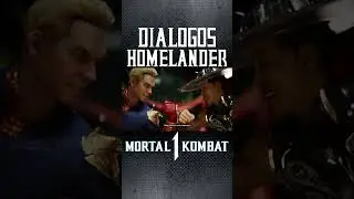 HOMELANDER | Diálogos #15 | Español Latino #shorts #mortalkombat #gaming #homelander #mk1