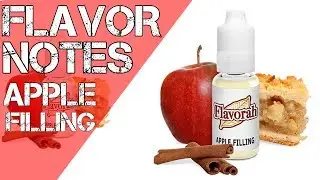 DIY E-Liquid Flavor Notes Flavorah Apple Filling