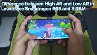 Playing Genshin impact in Realme 5