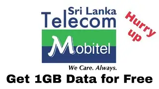 Get free Data | Get 1 GB Data For Free Using Mobitel Data mart App.