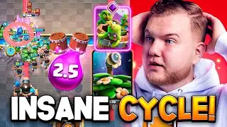 NEW LOG BAIT DECK BEATS THE BEST PLAYERS IN THE WORLD! — Clash Royale