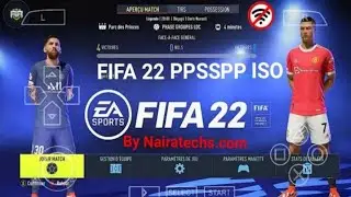 FIFA2⃣2⃣ download PSP Gold on your phone interface,gameplay, download all processes are available