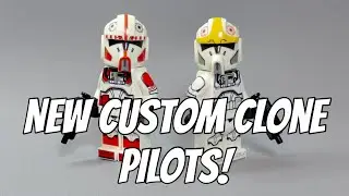 New Custom Clone Pilot Release! Shock, 501st, 212th, Wolfpack!
