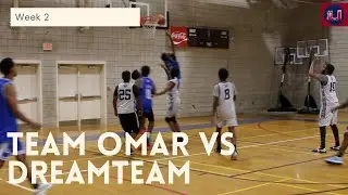 Mens League Week 2: Team Omar Edges out a win over Dream Team
