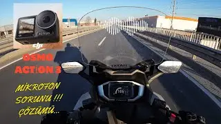 DJİ OSMO ACTİON 3 MİKROFON SORUNU (KESİN ÇÖZÜM) !!!