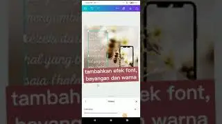 Membuat foto keluar dari frame dengan quotes