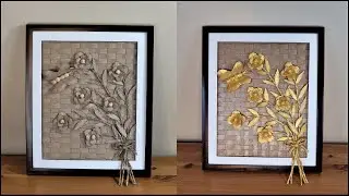 Cardboard Art Idea / Make money with wastes / whatta creation