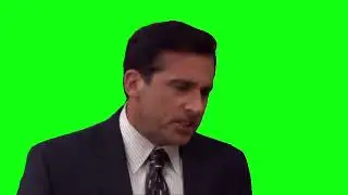 The office: Michael No god  Greenscreen