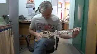 traveler guitar собственного изготовления