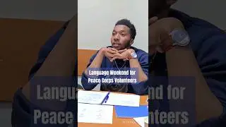 Language Weekend for #PeaceCorps Volunteers