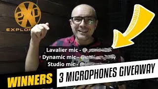 Winners Announcement 3 Studio Microphones in Worldwide 