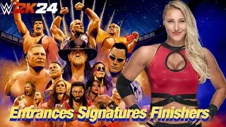 WWE 2K24 Entrances/Signatures/Finishers: Rhea Ripley 17