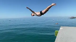 Как правильно входить в воду.