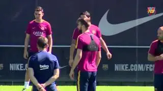 FC Barcelona Training Session  In preparation for Valencia   full HD 1080p