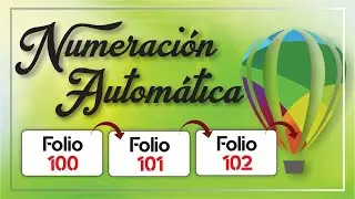 ✅  Cómo numerar boletos AUTOMÁTICAMENTE en Corel Draw 🚀  FÁCIL Y RÁPIDO 🚀