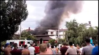 Пожар 21.06.2018, г.Евпатория, ул.Симферопольская, 