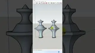 Sketchup Follow me Tool #shorts