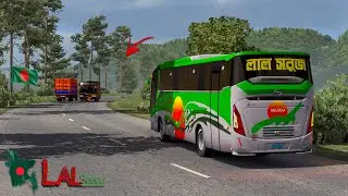 Bangladesh Road || নতুন রাস্তা - Lal Sobuj_Driving | Euro Truck Simulator 2