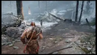Playing god of war