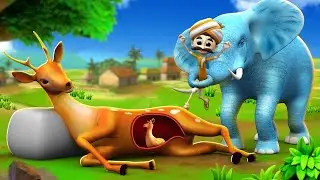 गर्भवती हिरन - Pregnant Deer Story | 3D Animated Hindi Moral Stories | Hindi Fairy Tales | JoJo Tv