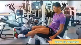 Cristiano y Georgina 🏋️ haciendo deporte
