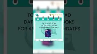 Tip of the Day💡TOP 10 MUST-READ DATA SCIENCE BOOKS FOR ASPIRING CANDIDATES | CSUP