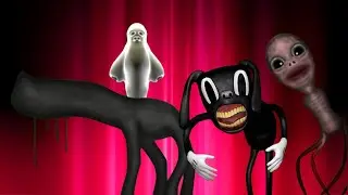 Forgotten Baby Jumpscare (Trevor Henderson Monsters)