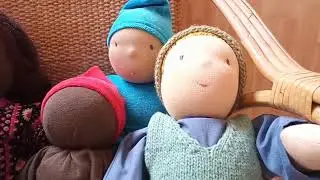 AMBIENTE en un taller de muñecas waldorf