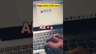 RJ EDUCATION Magic tricks in ms-word #magicshortsvideo #microsoftoffice #mswordforbeginners