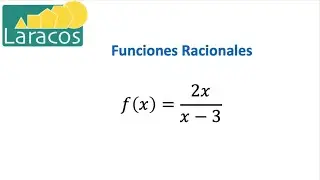 Asíntotas de una función racional [f(x)=2x/(x-3)]