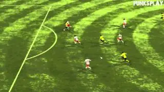 Один из голов #2 в FIFA 13 от Антона Карманова.
