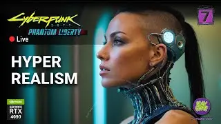 👾 Cyberpunk 2077 - Phantom Liberty 👾  Мир андройдов - Stream № 7