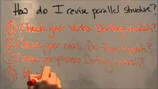 CC-Style & Grammar: Parallel Structure