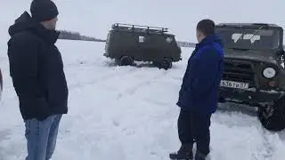 Оффроад пошёл не по плану. УАЗЫ И НИВЫ ПО МОКРОМУ СНЕГУ
