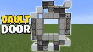 Minecraft 1.21 Super Fast 3x3 Piston Door!