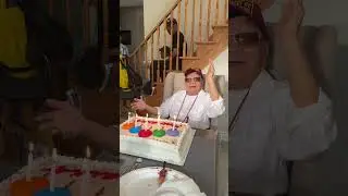 How old are you now? 86 years birthday celebration to my dad! #shorts