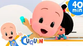 Las ruedas del bus y más canciones infantiles con Cleo y Cuquin | Familia Telerin