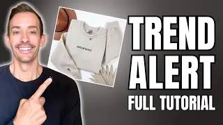 The $10,000/Month Print on Demand Trend NO ONE is Talking About (Wrist Embroidery Tutorial)
