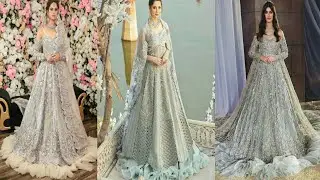 Trendy bridal outfits for an Indian winter wedding//Indian bridal dress design ideas.
