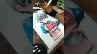 Drawing Uzaki Chan - Sugoi Dekai