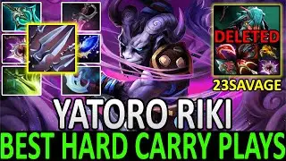 YATORO [Riki] | Best Hard Carry Plays | vs 23SAVAGE [Weaver] | Dota 2 | Pro Gameplay | Highlights